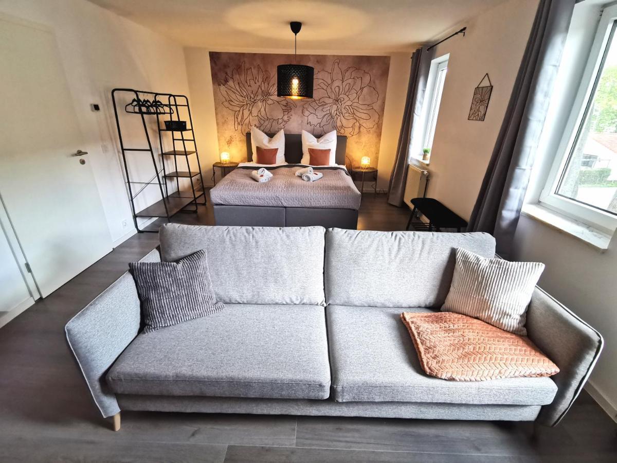 Bohnapartments Suedpark - Naehe Steigerwaldstadion - Gratis Parkplatz - Wlan - Vollausstattung Érfurt Exterior foto